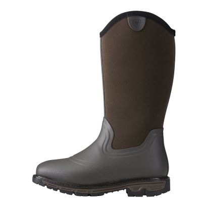 Ariat Conquest Neoprene - Regenlaarzen DonkerBruin Heren - 10981-381